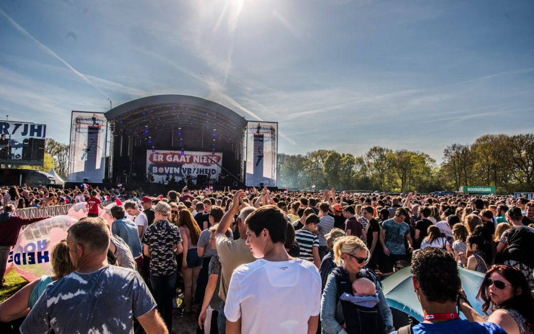 Bevrijdingsfestival Groningen, 5 mei bevrijdingsdag - foto door Knelis