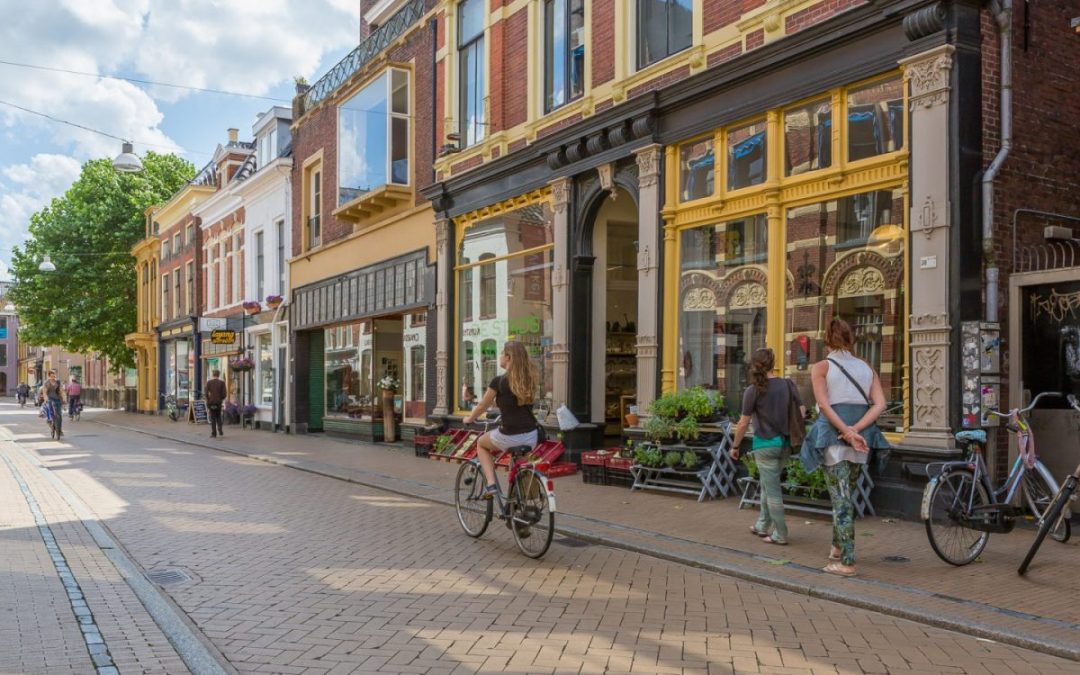 Oude Kijk In ´t Jatstraat Groningen van Hiddemafotografie