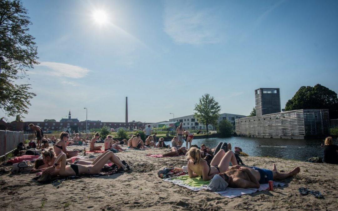 stadsstrand- foto door Knelis