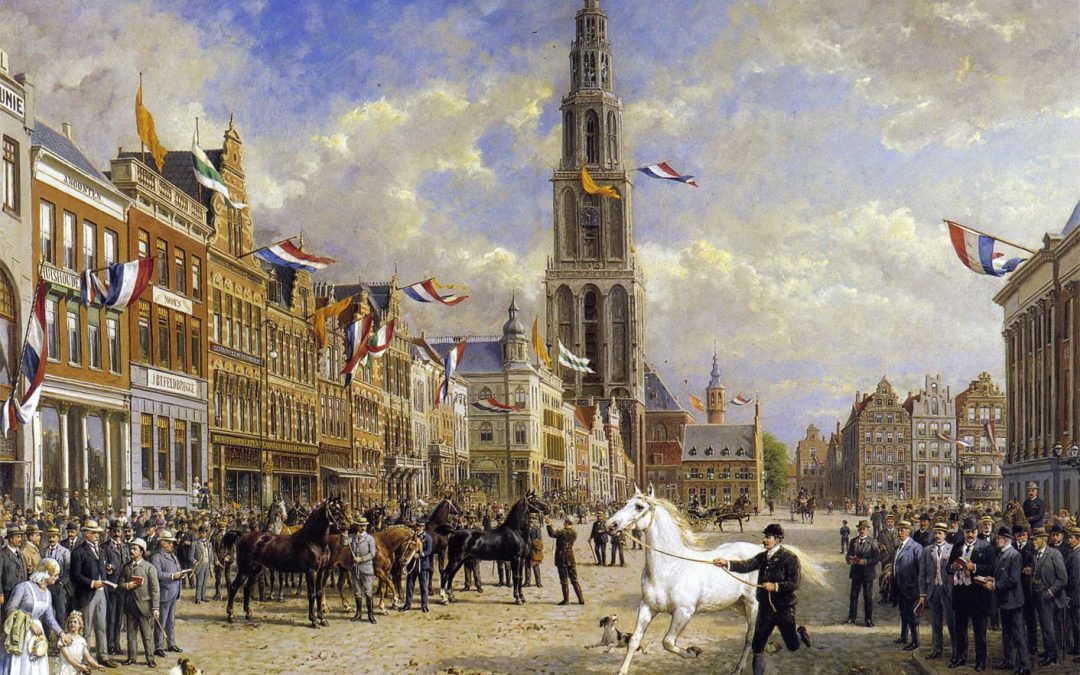 Paardenkeuring Gronings Ontzet 28 augustus