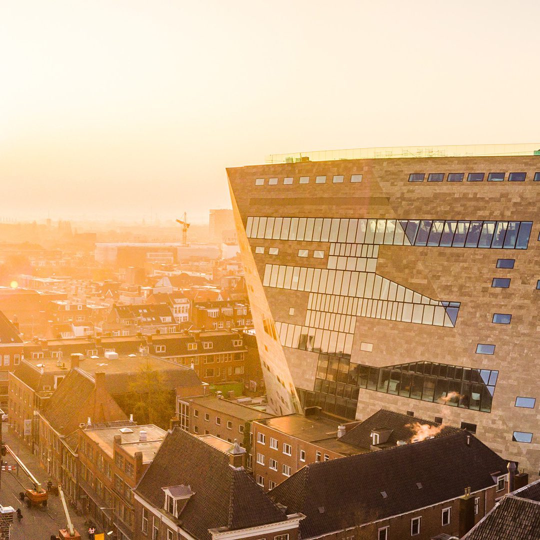 Forum Groningen met o.a. openluchtbioscoop. Foto door Deon Prins van Facebook Forum Groningen