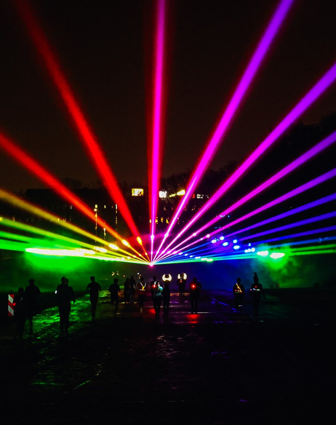 Stadspark Nightrun Groningen, leuk hardloopevenement